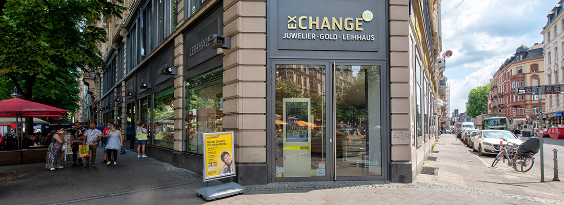 Exchange AG - Ihre Spezialist für Schmuck, Gold und Silber, Luxusuhren und Pfandkredite