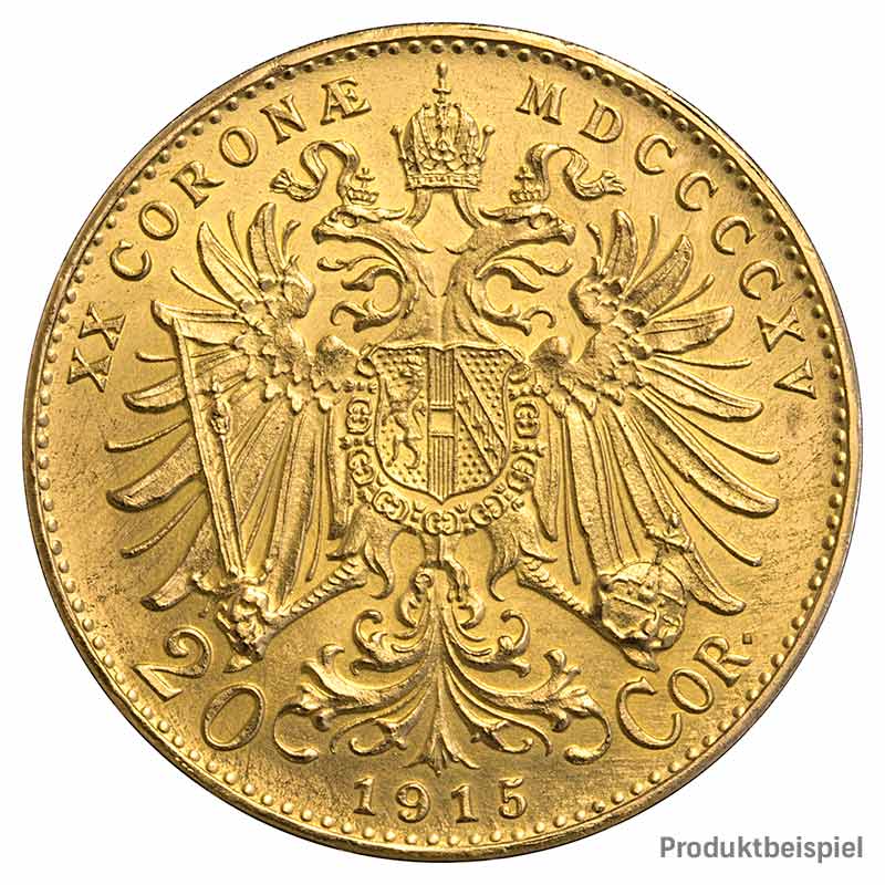 Goldmünze - 10 Kronen Austria - Österreich - Rückseite