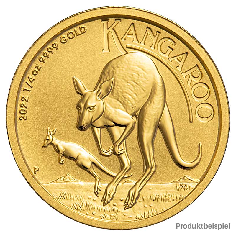 Goldmünze - Kangaroo 1/4 Unze - Australien